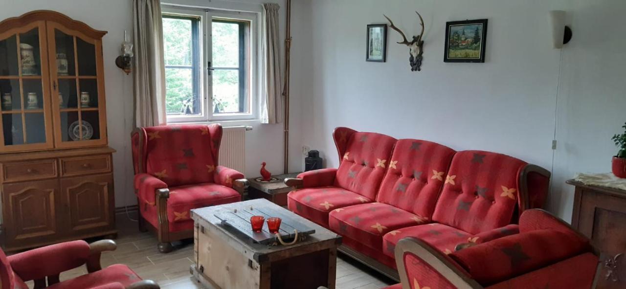 Stuga Horni Blatna Bagian luar foto
